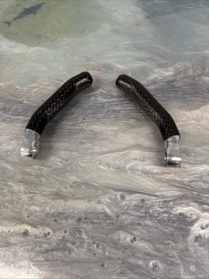 老式 TREK OCLV 碳纤维条端铝夹。 山地自行车 90 年代山地车 — 第 1/4 张图片