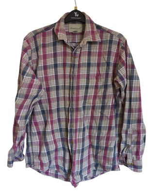 GreatLand Vintage Cotton  Flannel Plaid Long Sleeve Casual Shirt -M - Image 1 of 4