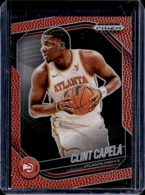 2024-25 Prizm Black Clint Capela Basketball Prizms #146/225 Hawks - Image 1 of 2