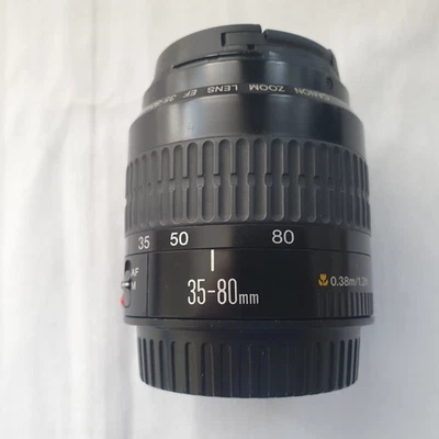 Canon Zoom Lens EF 35-80mm f/4-5.6 II Autofocus AF Lens Clean Condition - Image 1 of 4