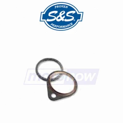 S&S Cycle Exhaust Pipe Gasket for 1994-2020 Harley Davidson FLHR Road King - bw Foto 1 de 4