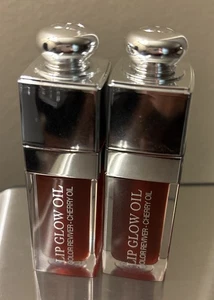 Dior Lip Glow Oil BUNDLE OF TWO In Color 062 Bronzed Glow-NEW - Picture 1 of 4