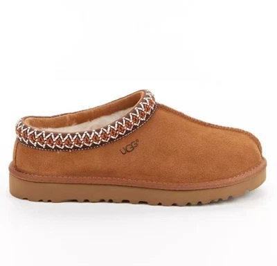 UGG Tasman 经典羊毛麂皮绒舒适拖鞋女式女孩鞋 US/NEW-GIFTS — 第 1/4 张图片