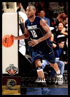 2009-10 Upper Deck Star Rookies A.J. Price Rookie Indiana Pacers #222 - Image 1 of 2