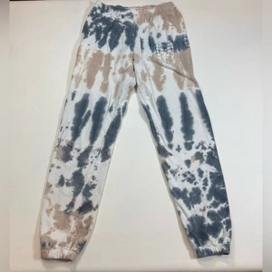 AR-33 sweatpants tie dye size women’s medium teal and crème (bin Z) - Picture 1 of 6