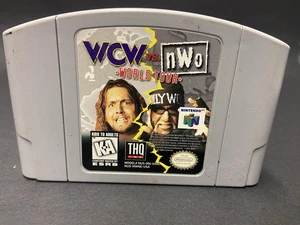 WCW vs. nWo: World Tour (1997) Nintendo 64 (N64) Game Pak Cartridge Only - Picture 1 of 4