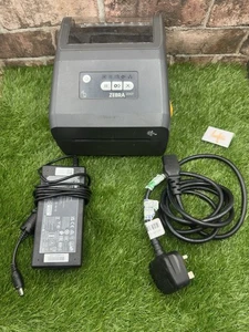 Zebra ZD421 Thermal Label Printer & Power Cable Up to 6"x4" Tested - Photo 1/9
