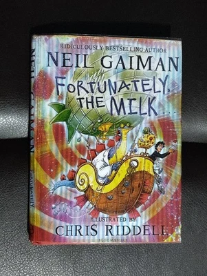 Neil Gaiman Fortunately, the Milk Bloomsbury UK Hardcover Near Fine Condition - Image 1 of 4