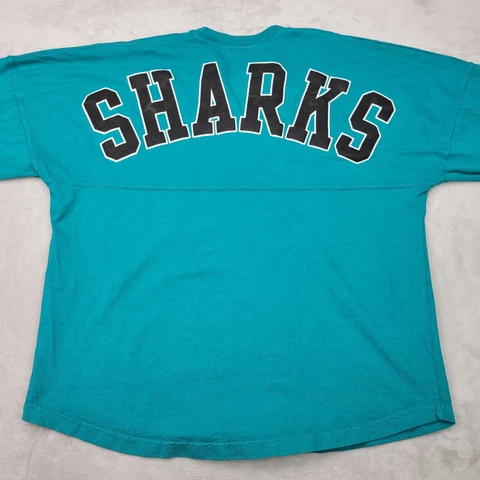 San Jose Sharks Shirt Adult Extra Large Spirit Jersey Lace Up NHL Team Pullover Cover