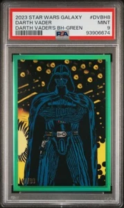 2023 Topps Chrome Star Wars Galaxy Darth Vader Bounty Green Refractor #47/99 - Picture 1 of 2