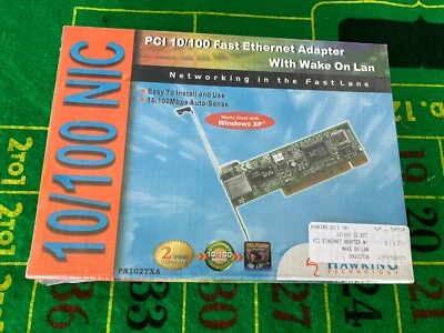 Hawking Technology New In Box Sealed PCI 10/100 Ethernet Card Adapter 2002 - Image 1 of 2