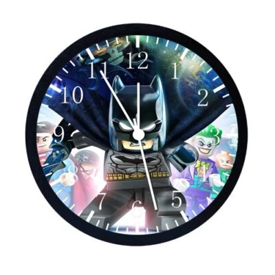 Lego Batman Wall Clock 12" Large Personalized option with adding names E35 - Image 1 of 4