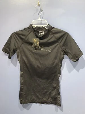 Top de natación mediano para mujer, camiseta de entrenamiento Dry Wick, negro spandex Dakine nuevo con etiquetas Foto 1 de 4