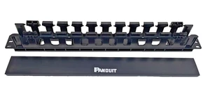 PANDUIT WMPLFSE PatchLink Horizontal Cable Manager 19" Front 1RU - Afbeelding 1 van 1