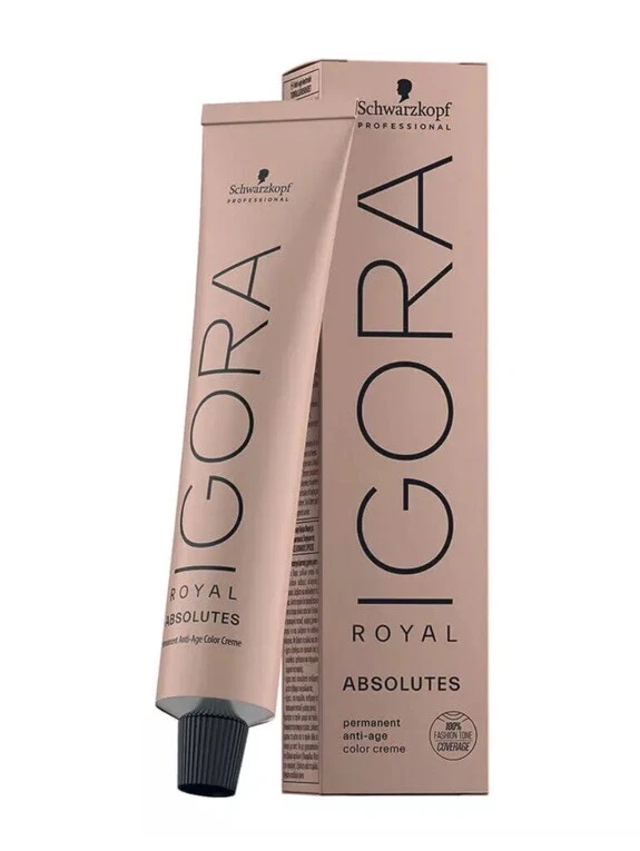 Schwarzkopf Igora Royal Absolutes (6-50 Dark Blonde Gold Natural) 60ml - image 1 of 1