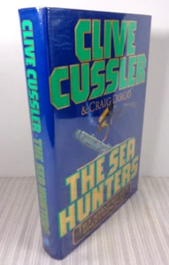 THE SEA HUNTERS Clive Cussler & Craig Dirgo SIGNED 1st Edition 1996 HC/DJ EXC! - Foto 1 di 5