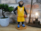 Monkey with Basket Ball Ornament, Basket Ball Monkey, Monkey Ornament