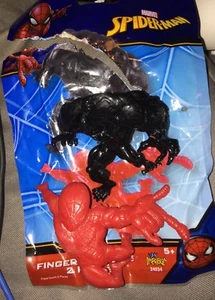 Marvel Spider-Man Finger Flingers Venom & Spider Man - - Bild 1 von 4
