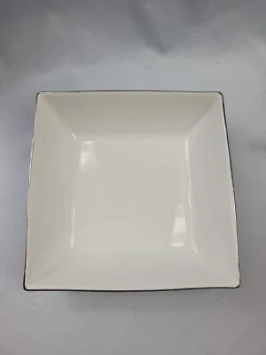 2 CHARTER CLUB GRAND BUFFET ПЛАТИНОВЫЕ КВАДРАТНЫЕ СЕРВИРОВОЧНЫЕ МИСКИ ДЛЯ МАКАРОН РЕДКИЕ ТРУДНО НАЙТИ.     35 - Изображение 1 из 4