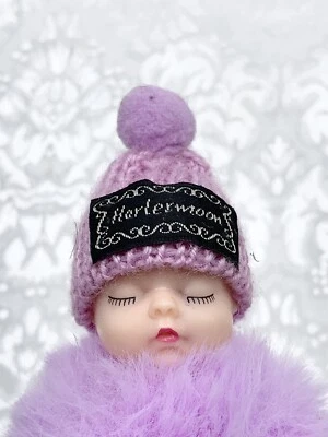 Chaveiro vintage Harlermoon fofo pom pom pom - Imagem 1 de 3