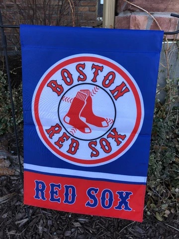 Boston Red Sox Double Sided Garden Flag Banner 12 x18 Cover