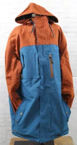 New Ride Mens Cappel Revolution Snowboard Jacket Large Blue Sapphire - Picture 1 of 1