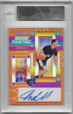 JORDAN HAWKINS 2023 Leaf Vivid Basketball Encased 1/1 Prismatic Orange Pelicans
