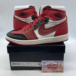 Size 8.5W - Air Jordan 1 Method of Make High Sport Red Black (FB9891-600) - Picture 1 of 8