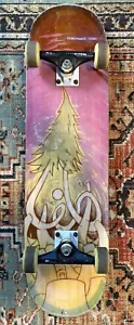 Rare Vintage Lib Tech Skateboard Complete W Art By Mike Mekash Full Size 1996 - Bild 1 von 7