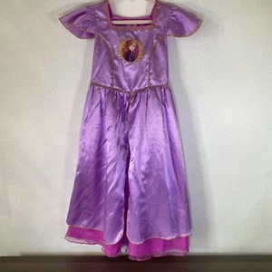 Disney Frozen's Anna Dress Costume Size Small 5/6 - Picture 1 of 8