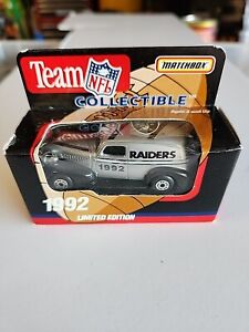 Las Vegas Oakland Raiders 1992 Truck NFL WRC Team Matchbox Colletible