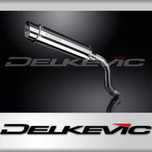 TRIUMPH DAYTONA 955i 01-02 HILEV 350mm ROUND STAINLESS BSAU SILENCER EXHAUST KIT - Picture 1 of 4