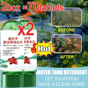 Powerful Aquarium Water Purification Tablet- Water Purification Tablets for Fish - Picture 1 of 16
