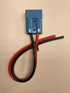 50A Para Anderson Enchufe Azul Con 30Cm Silicona 10Awg Wier. - Imagen 1 de 1
