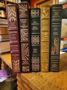 Lot of 5 Franklin Library Signed 1st Edition Books Excellent Condition  - Picture 1 of 19