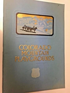 Vintage 1935 Union Pacific Travel Booklet for the Colorado Mountains.       - Bild 1 von 1