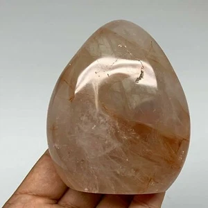 340.4g, 3.3"x2.9"x1.5" Red Hematoid Quartz Freeform Crystal Polished, B5499 - Picture 1 of 12