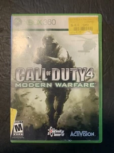 Call of Duty 4: Modern Warfare (Microsoft Xbox 360, 2007) Complete With Manual - Picture 1 of 4