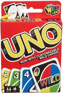 Mattel Games - Uno - Classic Family Card Game - Now with Customisable Wild Cards - Picture 1 of 3