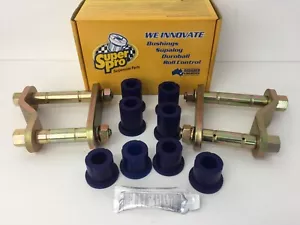 SUPER PRO Rear Greaseable Shackle & Bush suit 05-15 N70 KUN26 Hilux SUPERPRO - Foto 1 di 1