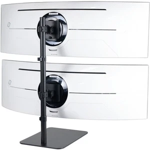 VIVO Dual Ultrawide Monitor Desk Stand, Mount for 2 Computer Screens up to 49" - Picture 1 of 8
