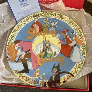 Sleeping Beauty 30th Anniversary Schmid Ltd Ed 2528/5000 Disney Collectors Plate - Picture 1 of 6