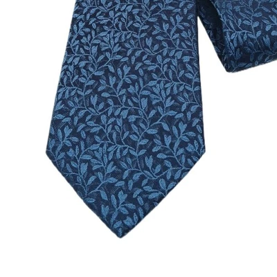 Awearness Kenneth Cole Corbata de Seda Para Hombre 62” Azul Floral Boda Oficina Clásica Nueva Foto 1 de 3