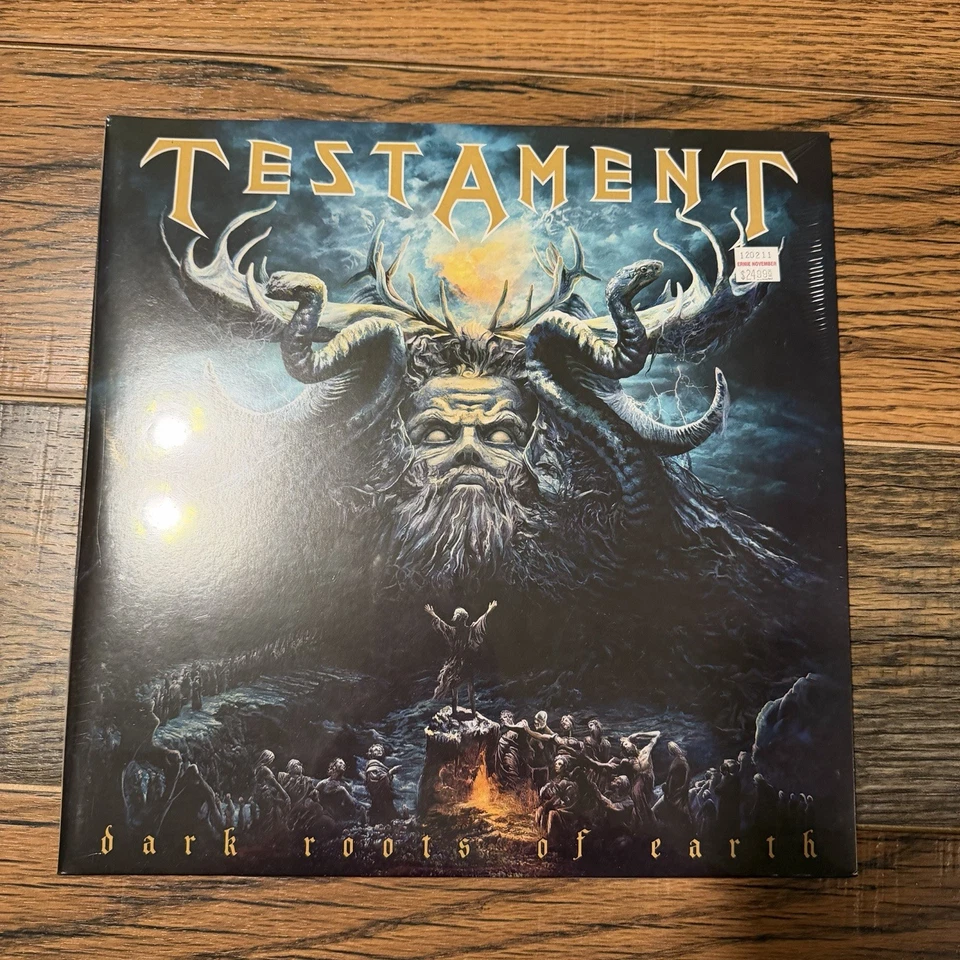 Testament Dark Roots Of Earth 2LP 2012 US Nuclear Blast NB 2509-1 Sealed MINT - Image 1 of 4