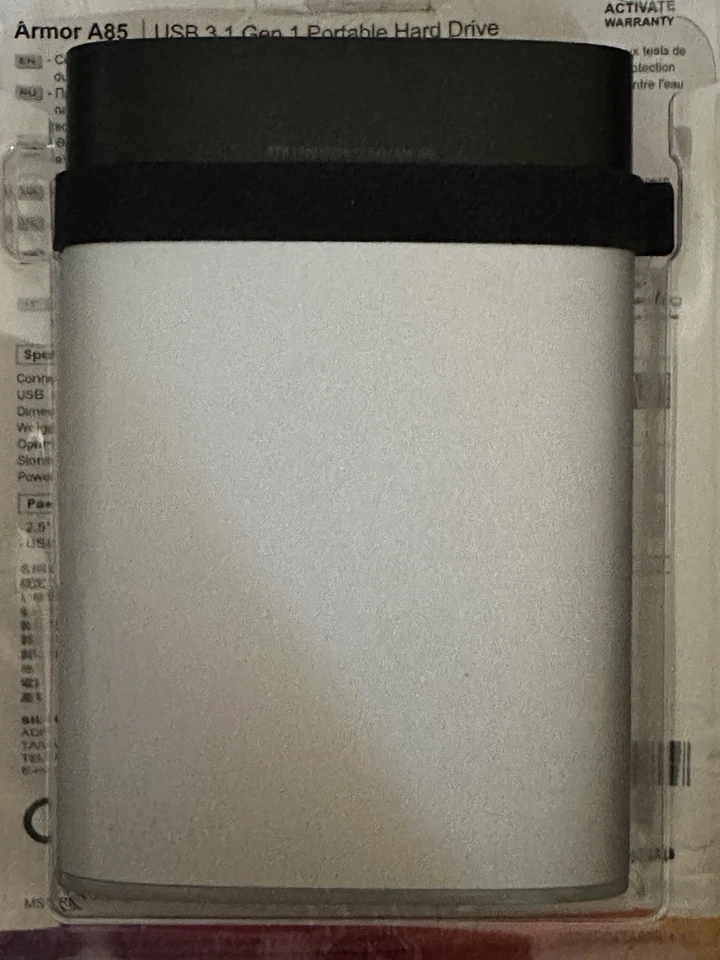 Silicon Power Armor A85B External Hard Drive 4000 GB Black - Image 1 of 1