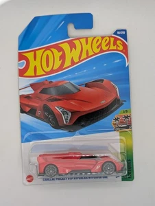 New Hot Wheels 2025 Case M Exotics 1/5 Cadillac Project GTP Hypercar Red 99/250 - Picture 1 of 2