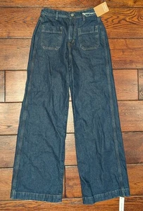 Reformation Cary High Rise Slouchy Wide Leg Jean Seneca Patch Pocket 25x30.5 NWT - Picture 1 of 15