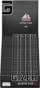 Gizeh Black Queen Size  Drehpapier  Blättchen Zigarettenpapier  (25x 50Blatt) - Bild 1 von 6