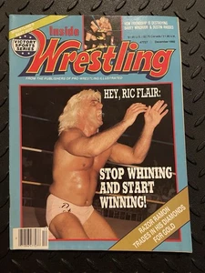 Vintage December 1992 Inside Wrestling Magazine, Ric Flair WWF WCW, Nintendo Ad - Bild 1 von 3