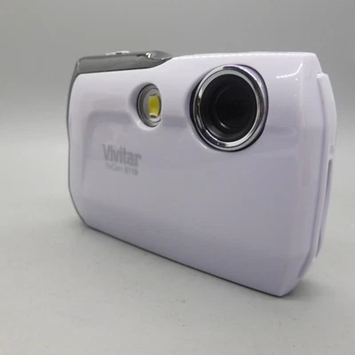 Vivitar Digital Camera Vivicam 5119 5.1MP White Tested - Image 1 of 4
